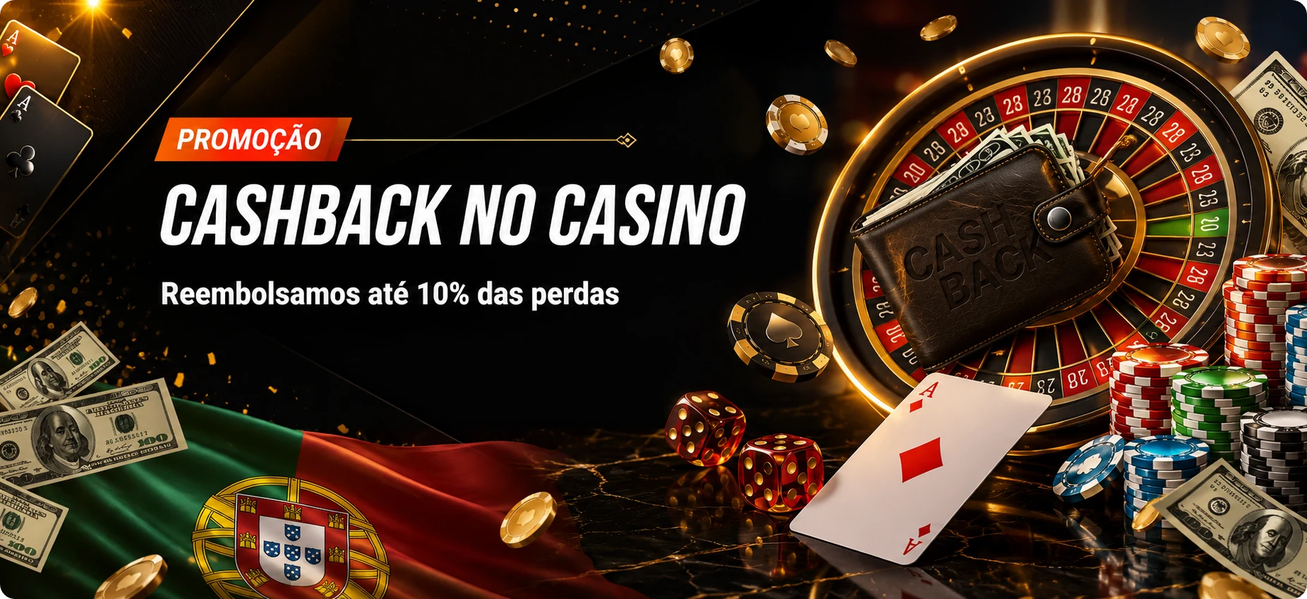 Promoção de cashback no casino Mostbet